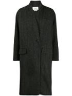 Isabel Marant Étoile Oversized Single-breasted Coat - Black
