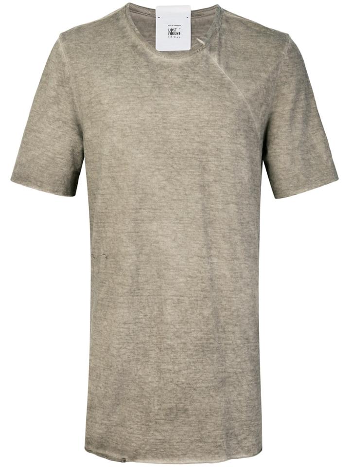 Helmut Lang Square Logo T-shirt - Nude & Neutrals
