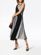 Adeam Adeam Lace Drs Art Deco Slp - Black