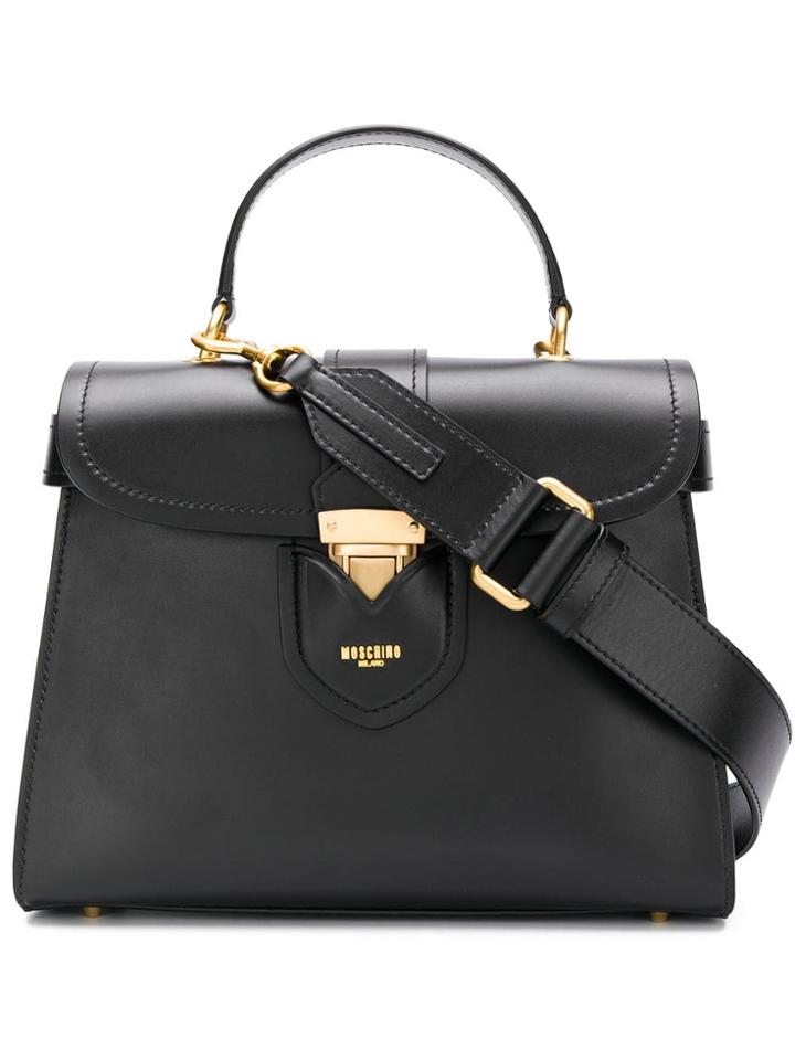 Moschino Small Satchel Bag - Black
