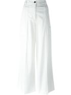 Barena 'ines' Trousers, Women's, Size: 38, White, Cotton/spandex/elastane