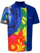 Versace Magna Grecia Polo Shirt - Blue