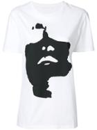 Neil Barrett Face Print T-shirt - White