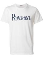 Maison Kitsuné - Parisien T-shirt - Men - Cotton - L, White, Cotton
