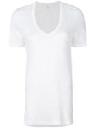 Isabel Marant Étoile Basic V-neck T-shirt - White