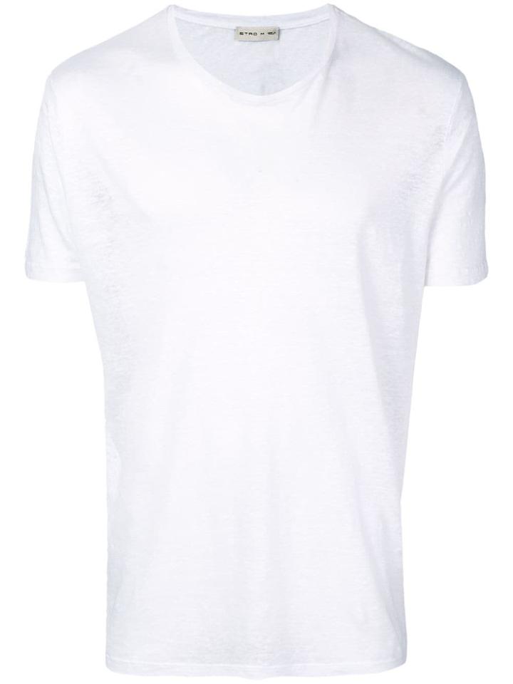 Etro Crew Neck T-shirt - White