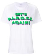 P.a.r.o.s.h. Logo Print Shirt - White