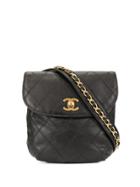 Chanel Pre-owned Flap Belt Bag - Black