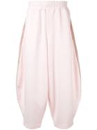 Comme Des Garçons Pre-owned Balloon Cropped Sweatpants - Pink