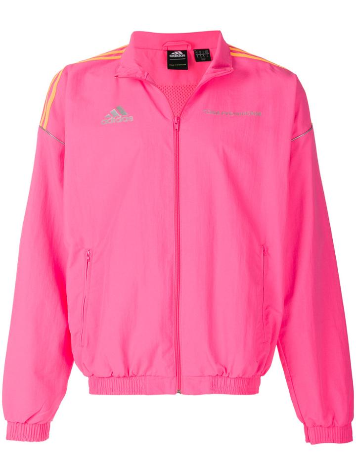 Gosha Rubchinskiy Zip Front Track Jacket - Pink & Purple
