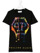 Philipp Plein Junior Teen Because Of Me T-shirt - Black