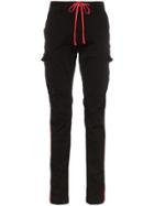 Amiri Stripe Leg Utility Pocket Cargo Pants - Black