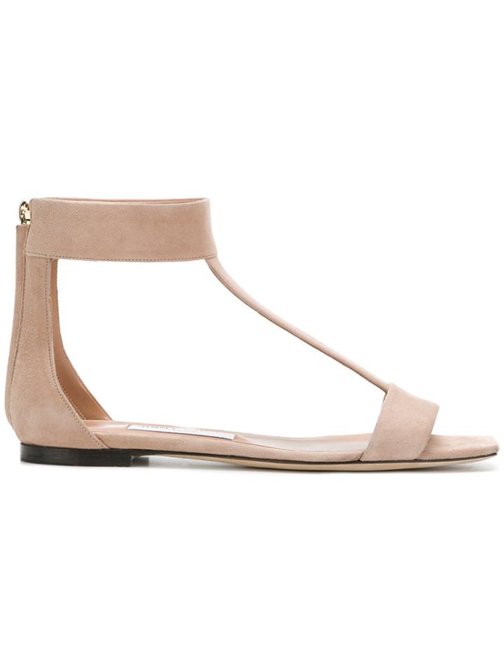 Jimmy Choo Beth Sandals - Nude & Neutrals