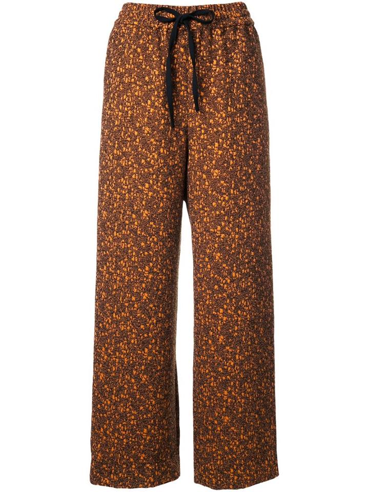 G.v.g.v. 'watakabe' Track Pants, Women's, Size: 34, Yellow/orange, Polyester