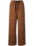 G.v.g.v. 'watakabe' Track Pants, Women's, Size: 34, Yellow/orange, Polyester