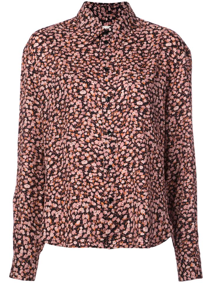 Saint Laurent Ditsy Floral Shirt - Black