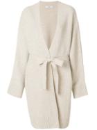 Pringle Of Scotland Wrap Cardi Coat - Nude & Neutrals