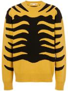 Stella Mccartney Tiger Print Sweater - Yellow & Orange