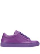 Christian Wijnants Adenka Lace-up Sneakers - Purple