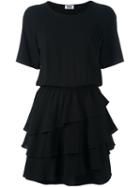 Sonia By Sonia Rykiel Duck Frill Dress, Women's, Size: 36, Black, Polyester/triacetate