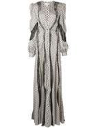 Sachin & Babi Meena Polka Dot Dress - White