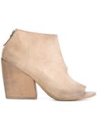 Marsèll Cut-out Ankle Boots - Nude & Neutrals