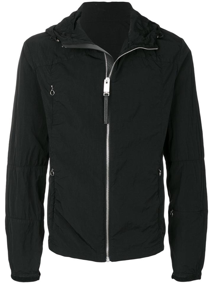 Alyx Zipped Hooded Jacket - Black
