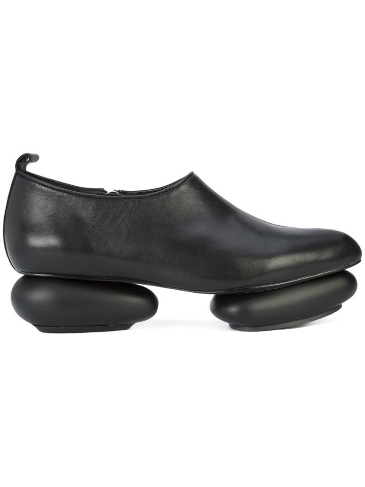 Robert Wun Pebble Platform Pumps - Black