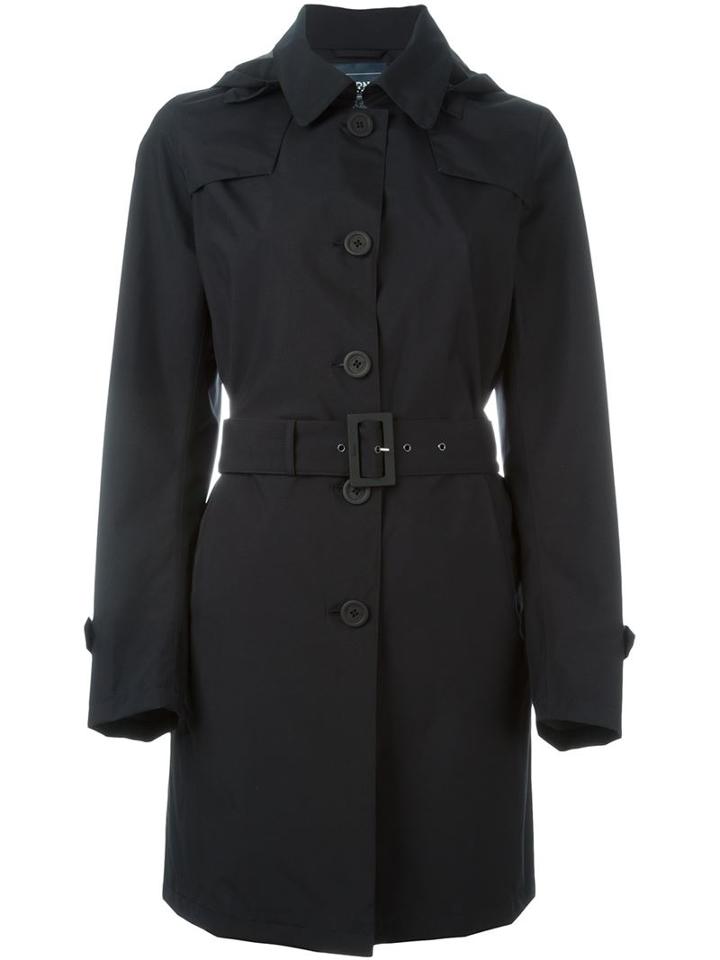 Herno Detachable Hood Trench Coat