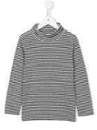 Douuod Kids Striped Longsleeved T-shirt, Girl's, Size: 11 Yrs, Black