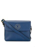 Céline Pre-owned Logo Ring Shoulder Bag - Blue