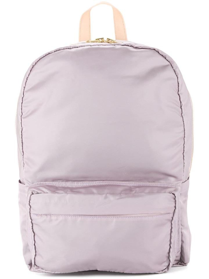 Tu Es Mon Trésor Tuck Ribbon Backpack - Purple