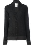 Stephan Schneider Shawl Lapel Cardigan, Women's, Size: Medium, Black, Nylon/mohair/wool