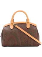 Etro Paisley Print Bowling Bag - Multicolour