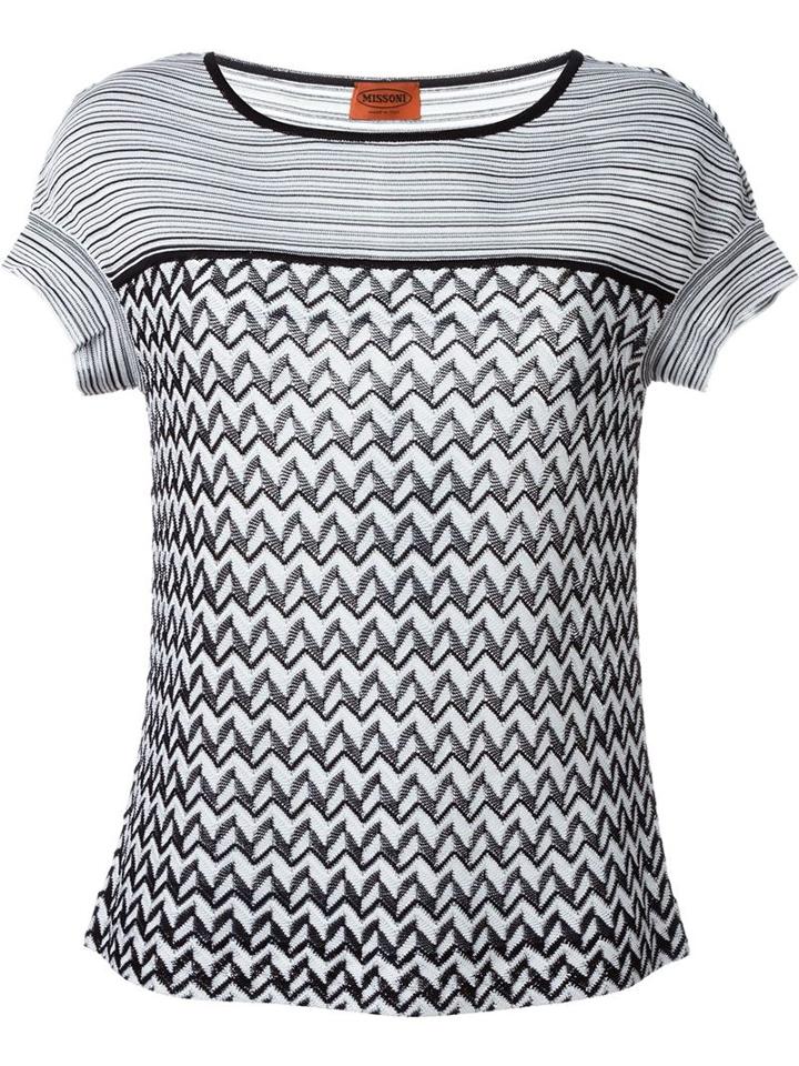 Missoni Woven Panel T-shirt