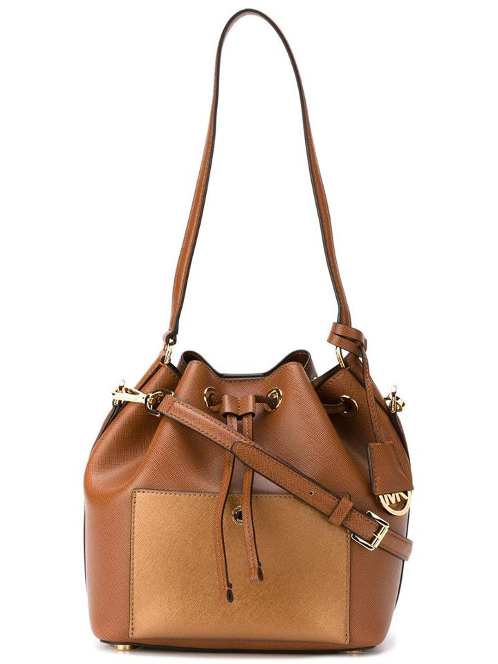 Michael Michael Kors 'greenwich' Drawstring Bucket Cross Body Bag