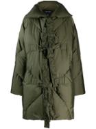 Sofie D'hoore Padded Parka Coat - Green