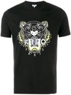 Kenzo Tiger Print T-shirt, Men's, Size: Xl, Black, Cotton