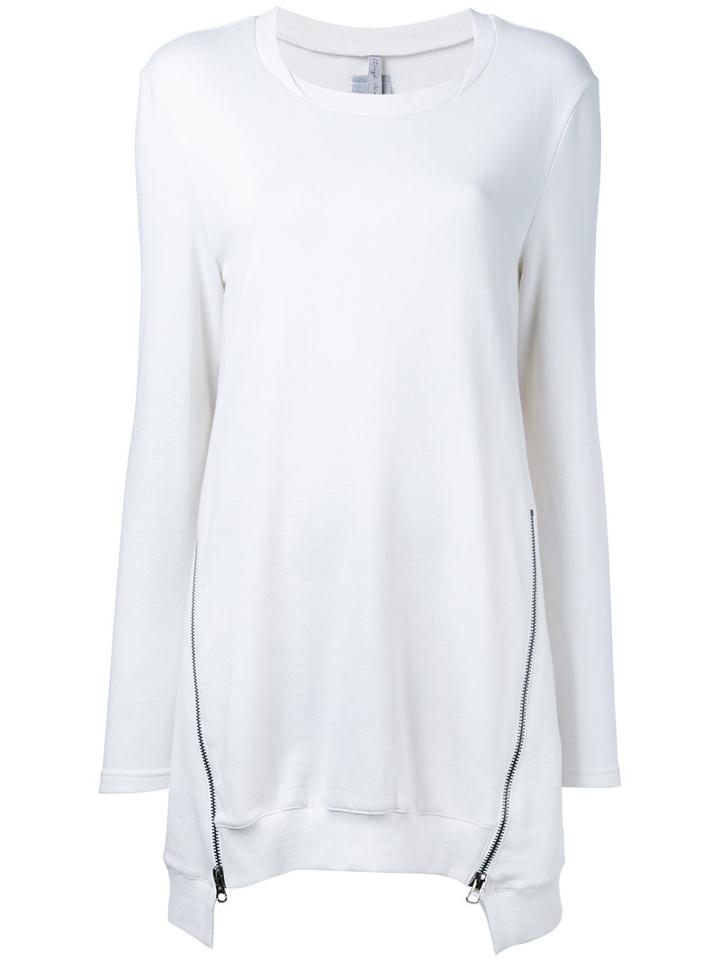 First Aid To The Injured - Saptae Sweathsirt - Women - Cotton - 4, Women's, White, Cotton