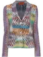 Missoni - Two Button Blazer - Women - Nylon/wool - 46, Nylon/wool