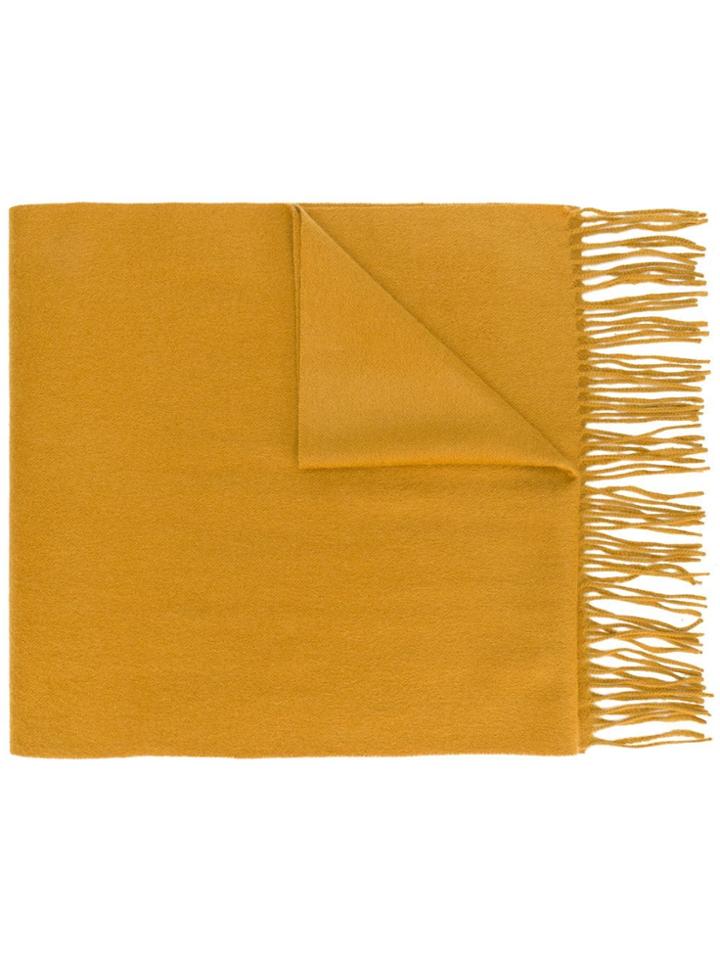 N.peal Woven Scarf - Yellow