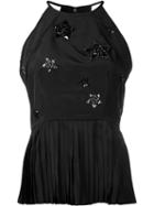 Zac Zac Posen 'sinead' Blouse, Women's, Size: 2, Black, Polyester/sequin