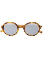 Saint Laurent Eyewear Brown Classic 57 Sunglasses