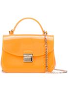 Furla Mini 'candy' Crossbody Bag, Women's, Yellow/orange