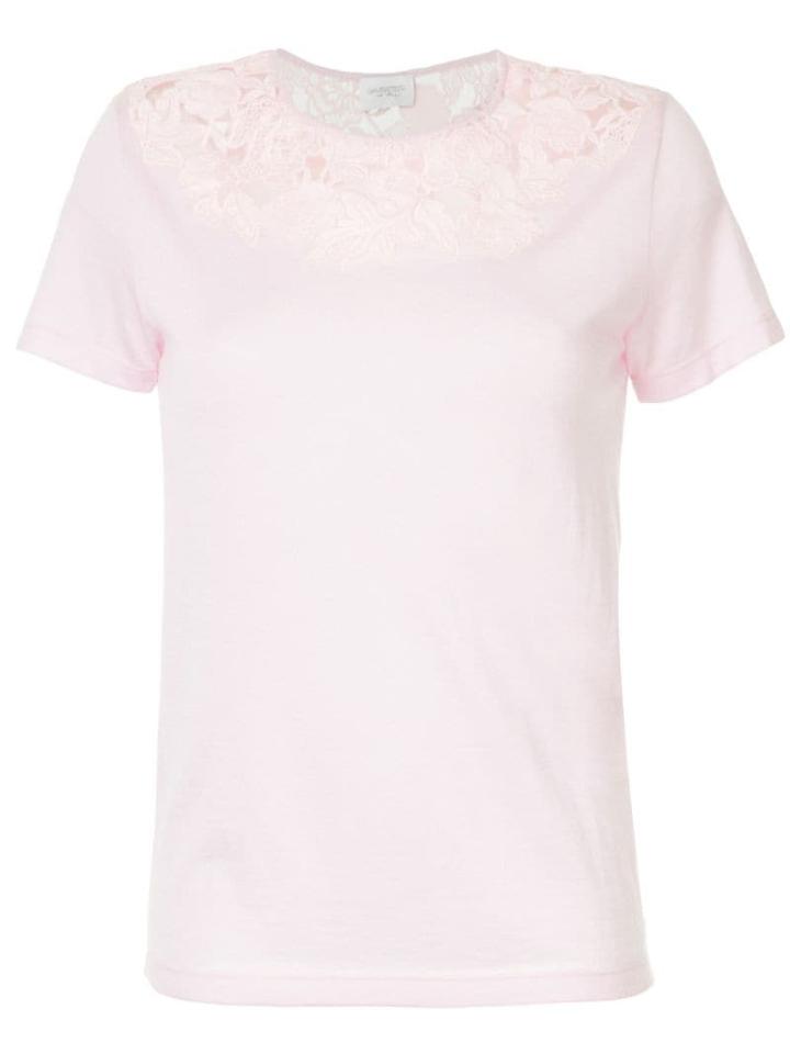 Giambattista Valli Macrame Detail Knitted Top - Pink