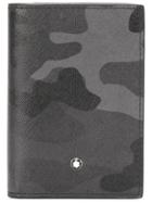 Montblanc Camouflage Business Card Holder - Grey
