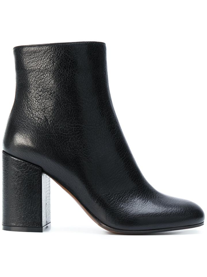 L'autre Chose Zip King Boots - Black