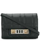 Proenza Schouler Quilted Ps11 Wallet With Strap - Black