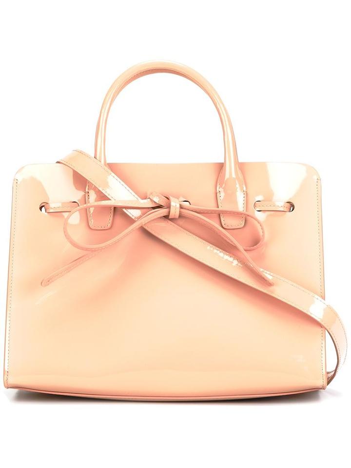 Mansur Gavriel - Mini 'sun' Tote - Women - Patent Leather - One Size, Women's, Pink/purple, Patent Leather
