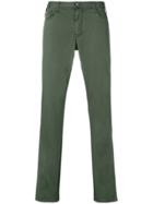 Emporio Armani Straight-leg Trousers - Green